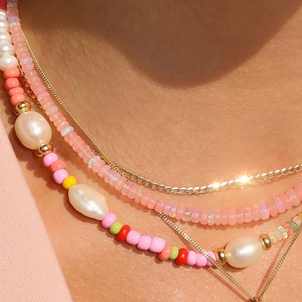 Leah Alexandra gemstone necklace - Picture 1 of 5